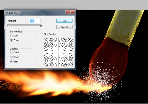 Creation of Flame On: Step 27